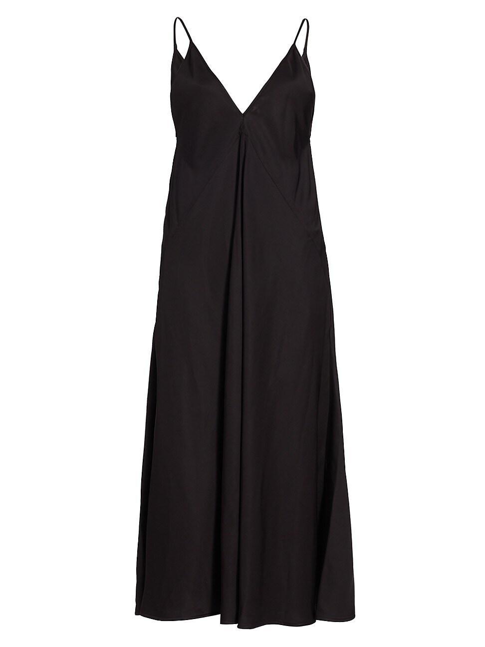 Womens V-Neck Maxi Dress - Ganache - Size 2 - Ganache - Size 2 Product Image