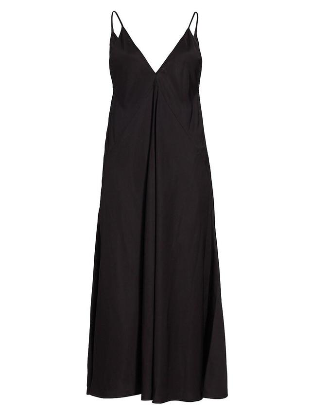 Womens V-Neck Maxi Dress Product Image