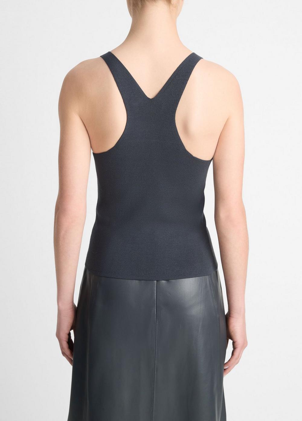 Square-Neck Racerback Tank Top Product Image