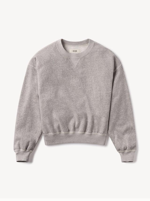 Heather Grey Vintage Interloop Oversized Crew Product Image