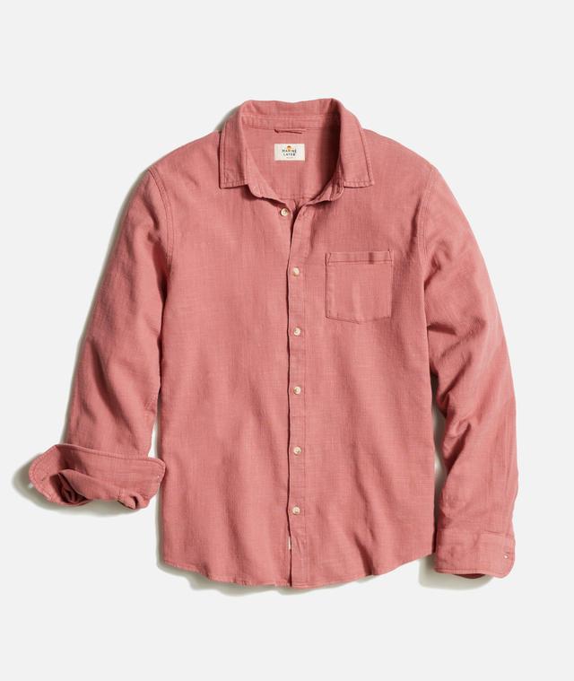 Stretch Selvage Long Sleeve Shirt Product Image