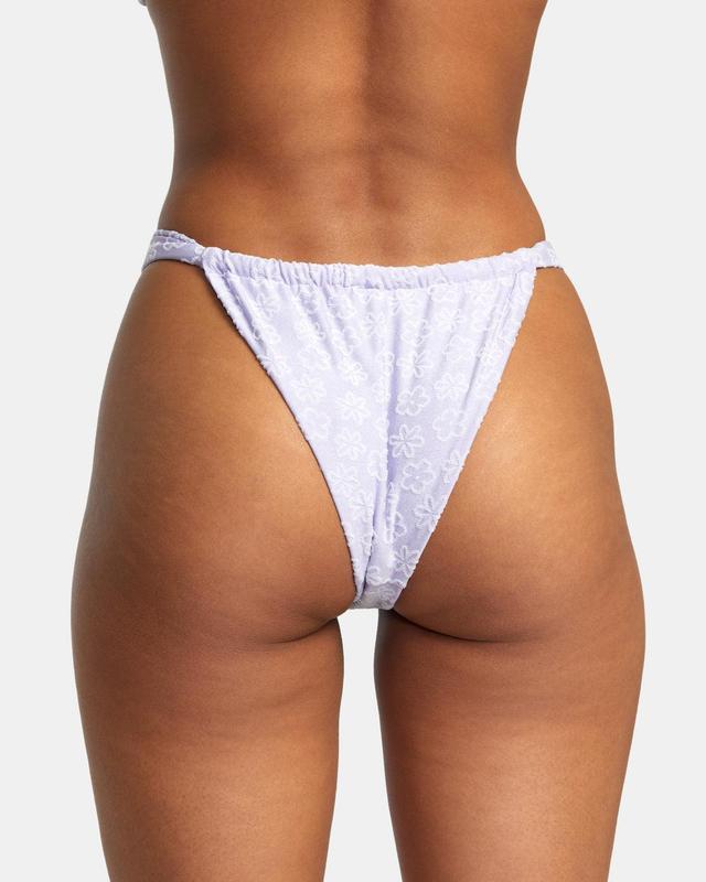 Delia Wide Slide Med Bikini Bottom - Iris Product Image