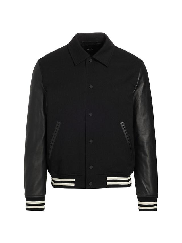 Mens Varsity Textured Jacket Product Image