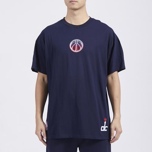 Pro Standard Mens Wizards OS Letters CJ DS T-Shirt - Navy/Navy Product Image