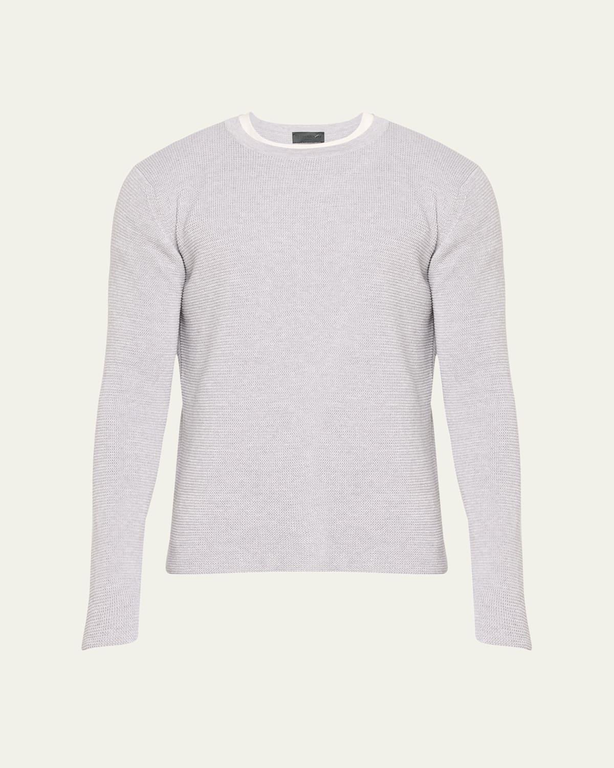 Mens Primo Cotton Knit Long-Sleeve T-Shirt Product Image