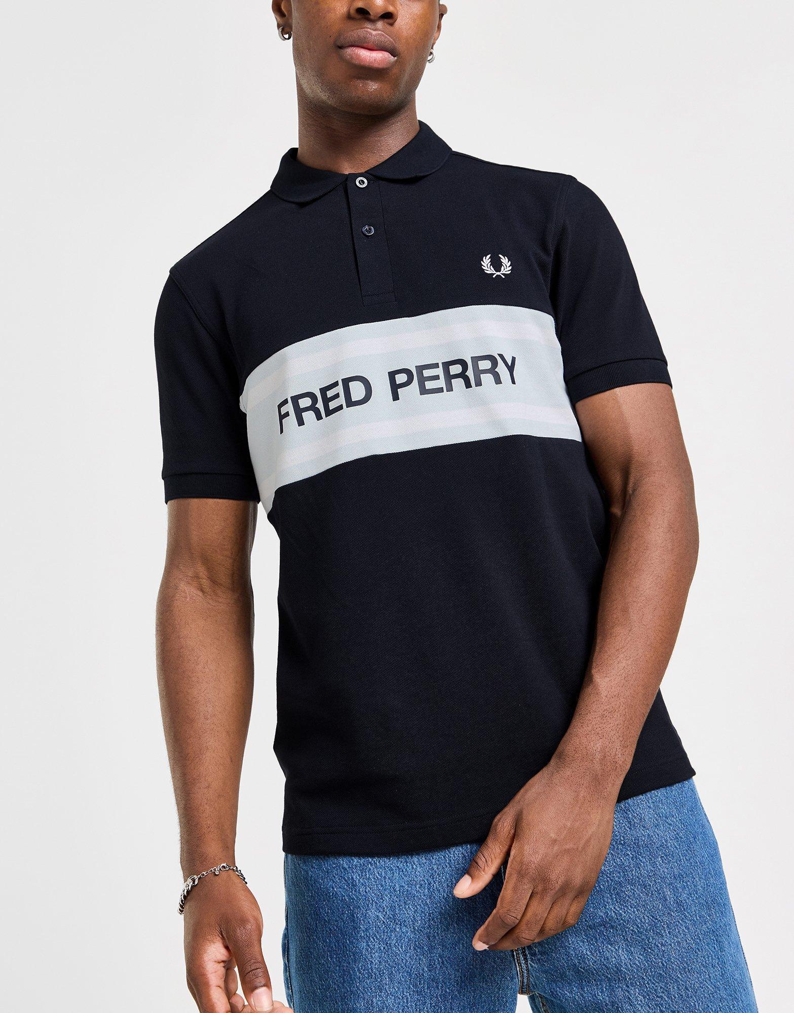 Fred Perry Panel Polo Shirt Product Image