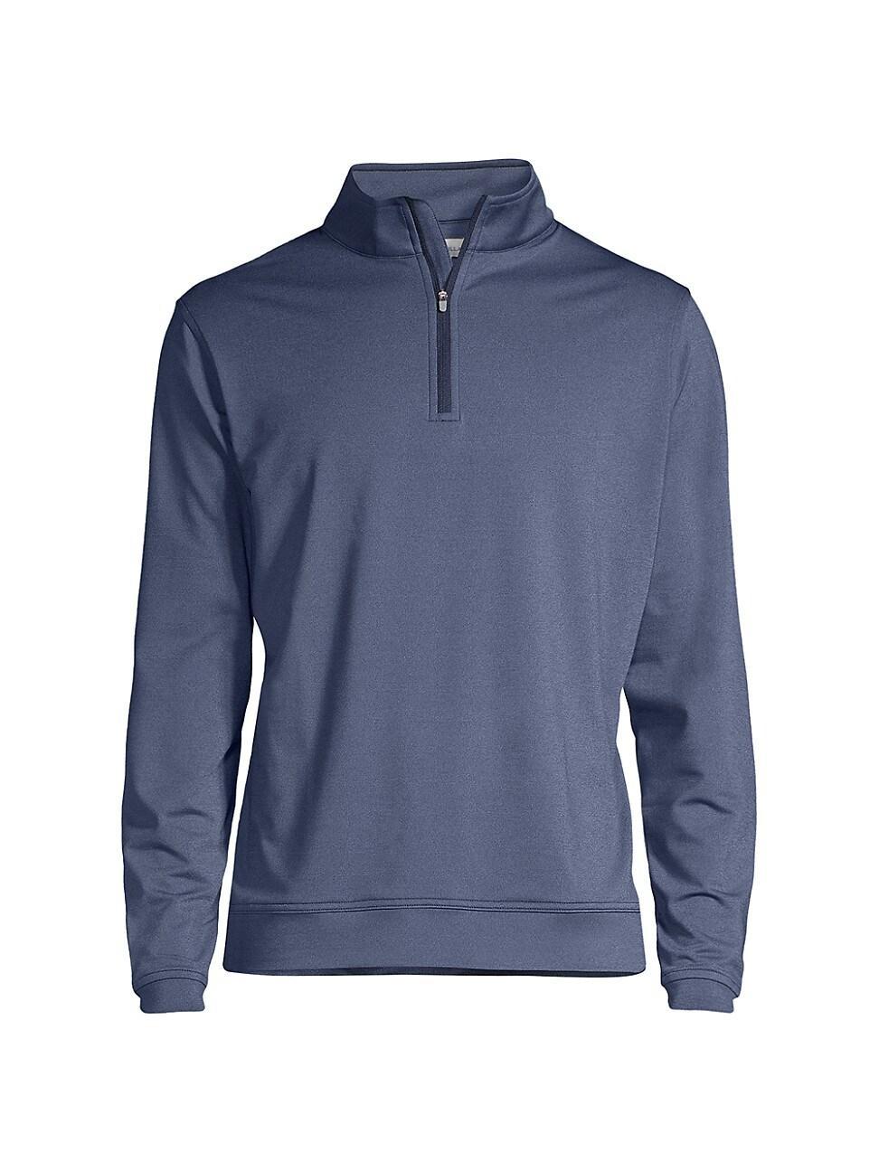 Peter Millar Mens Perth Stretch Quarter Zip Pullover Product Image