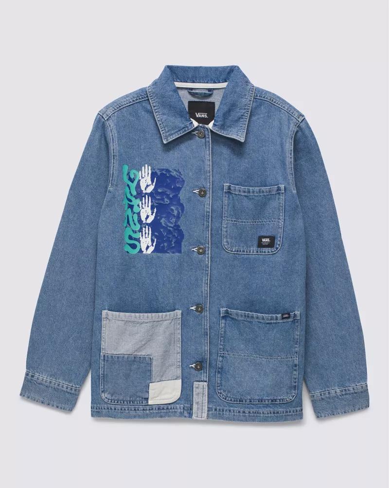 Drill Chore Denim Jacket Product Image