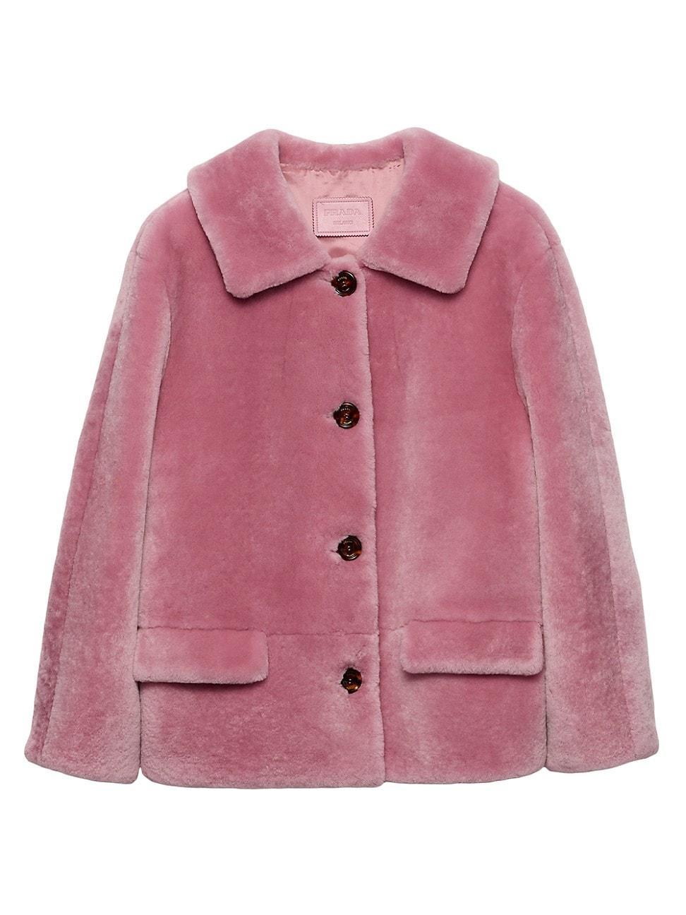 Womens Shearling Jacket Product Image