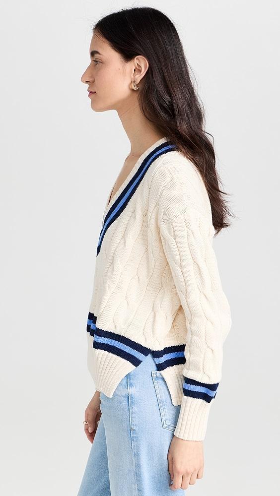 Polo Ralph Lauren Cable Knit Cotton Cricket Sweater | Shopbop Product Image