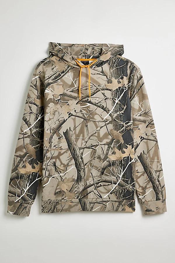 Camo Allover Print Hoodie Sweatshirt Mens at Urban Outfitters Product Image