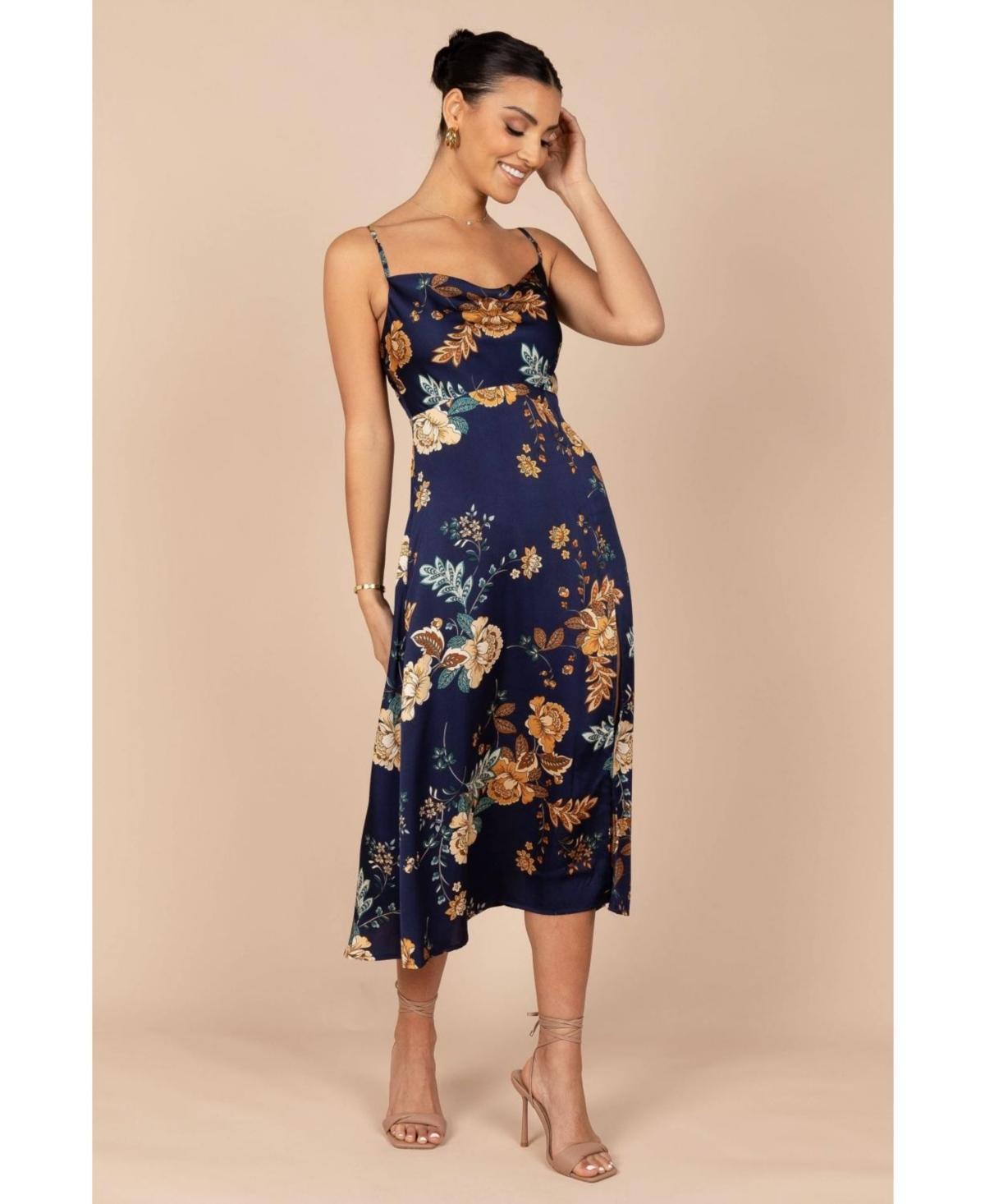 Petal & Pup Alejandra Floral Print Midi Dress Product Image