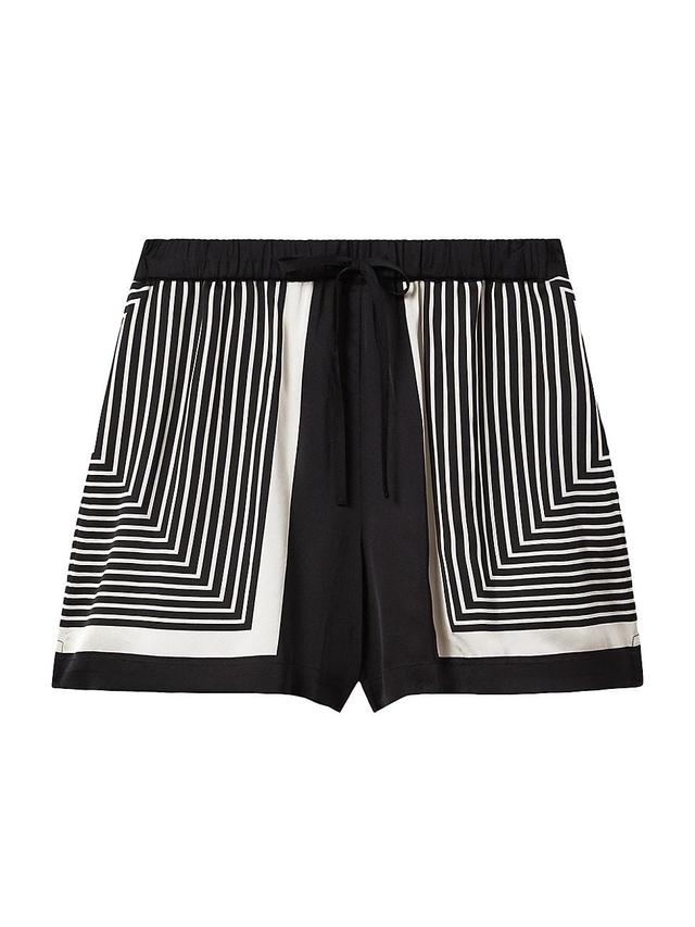 Womens Lilia Graphic Drawstring Shorts Product Image