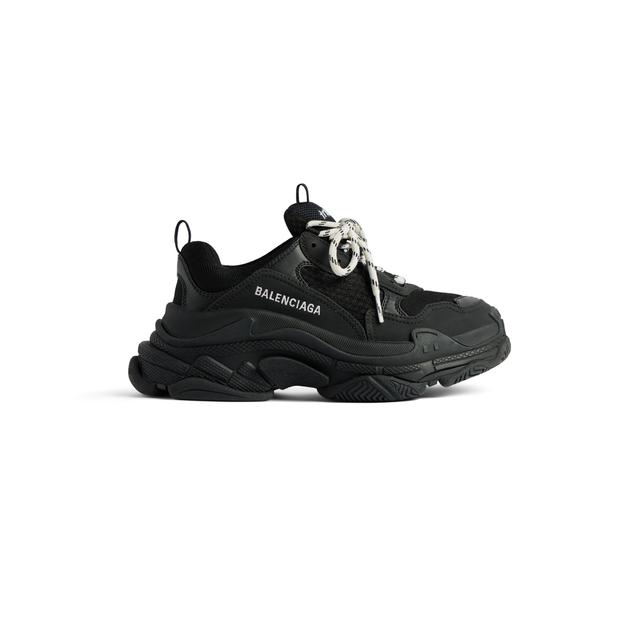 Men's Triple S Sneaker in Black Product Image