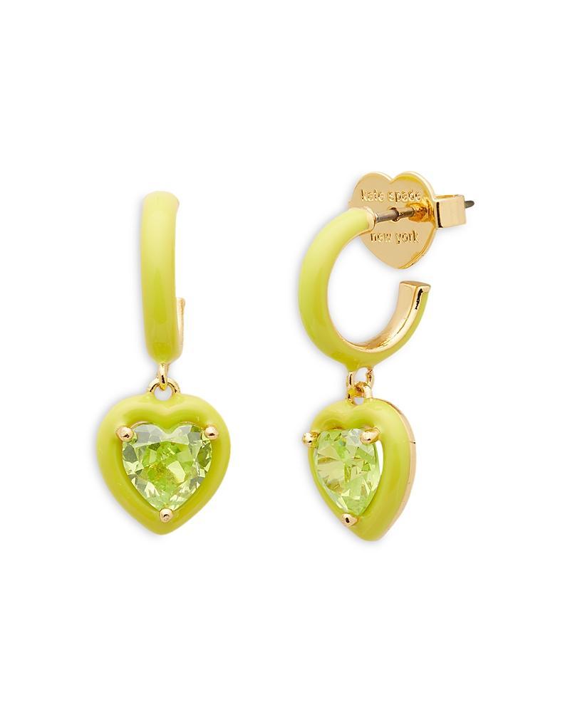 kate spade new york Sweetheart Huggie Hoop Earrings Product Image