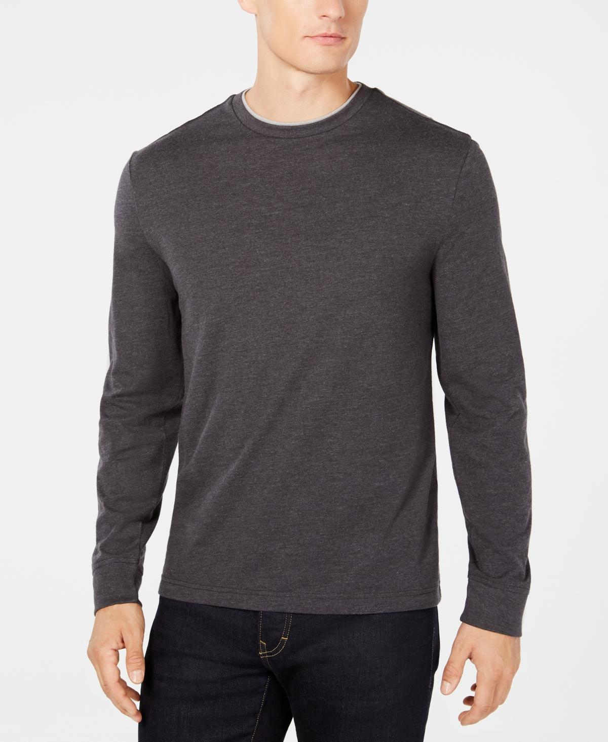 Club Room Mens Doubler Crewneck T-Shirt, Created for Macys Product Image