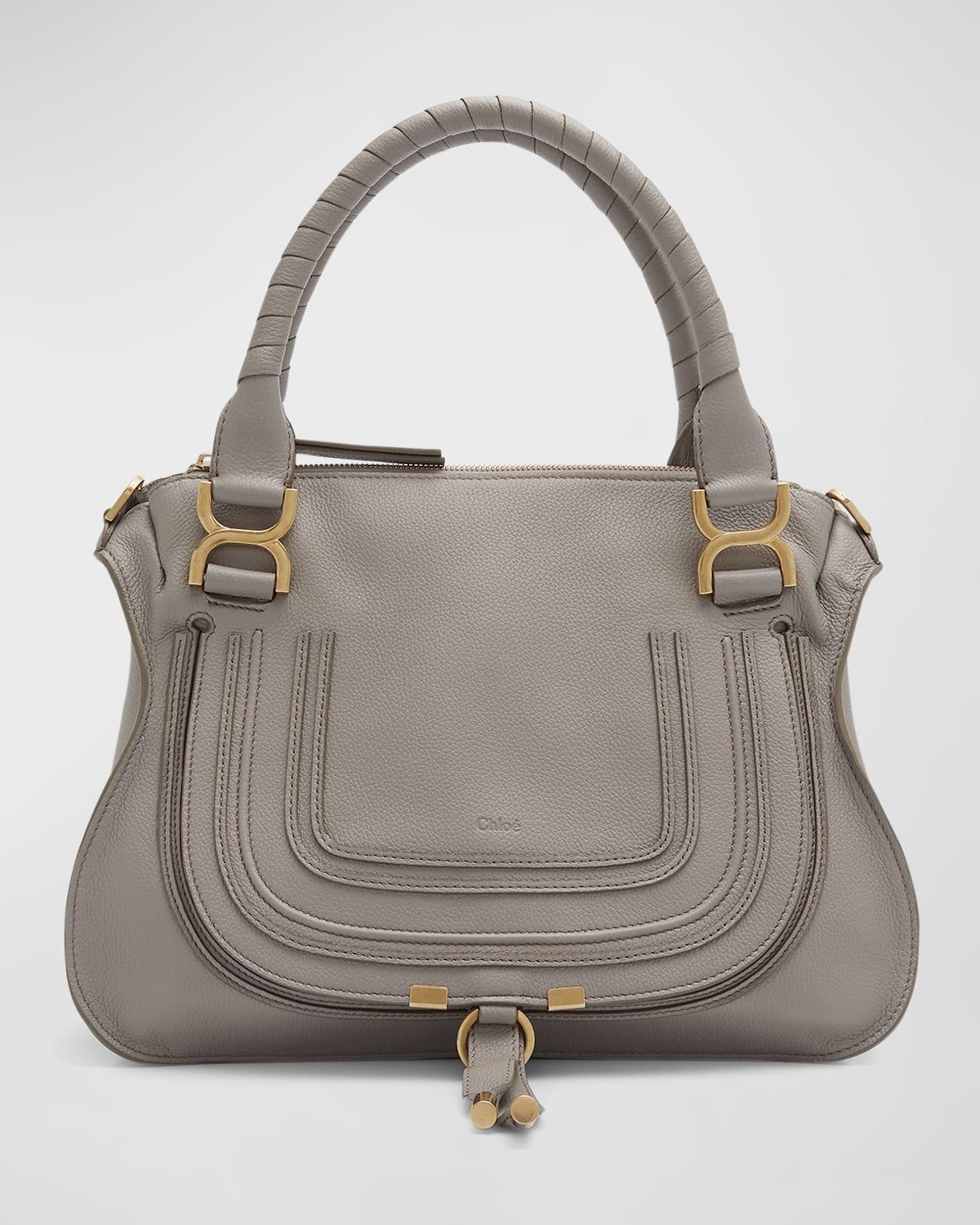 Chlo Medium Marcie Calfskin Leather Satchel Product Image