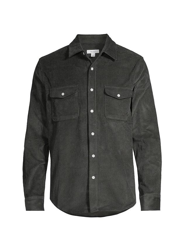 Mens Bonucci Corduroy Cotton Shirt Product Image