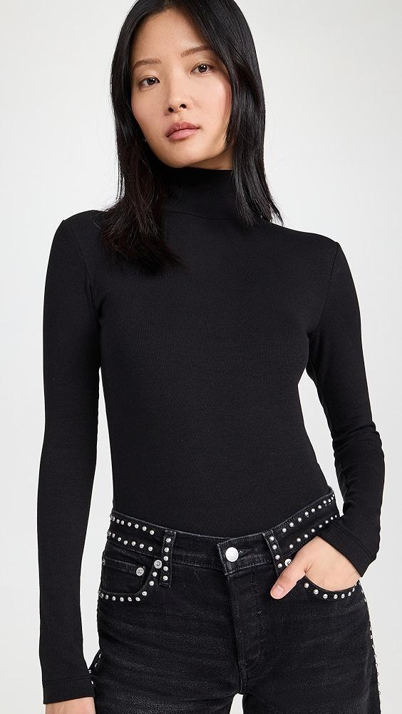 Velvet Helm Turtleneck Tee | Shopbop product image