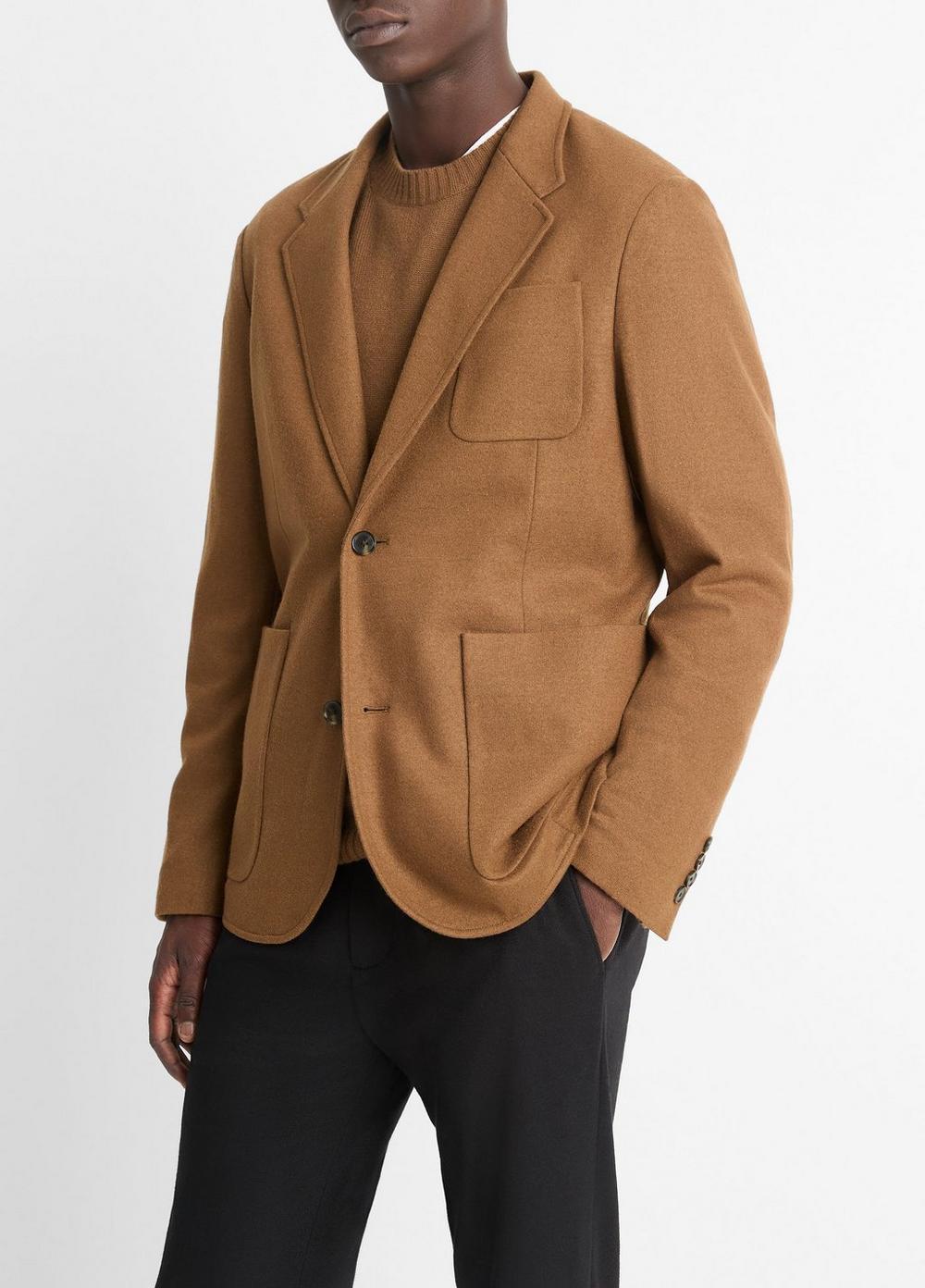 Italian Wool-Blend Blazer Product Image