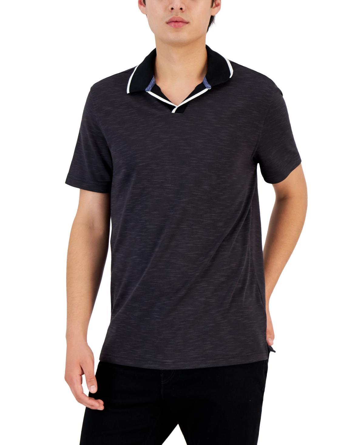 Alfani Mens Johnny Collar Polo, Created for Macys Product Image