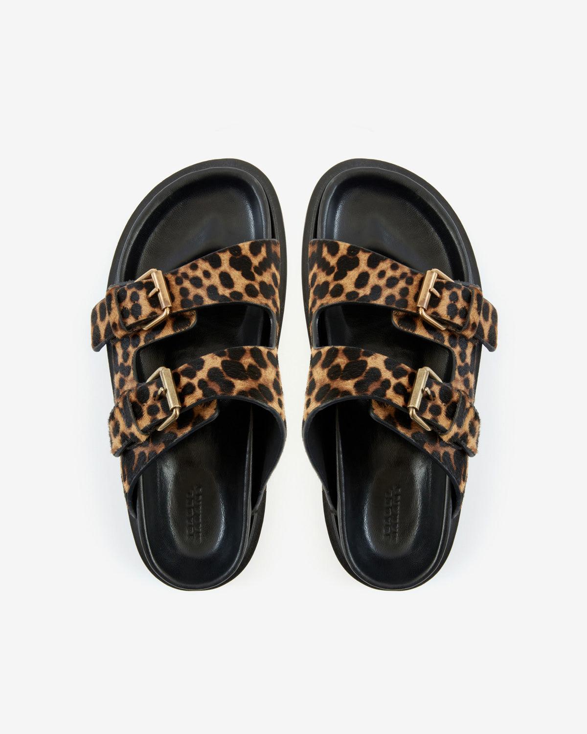 Lennya Sandals In Leopard Product Image