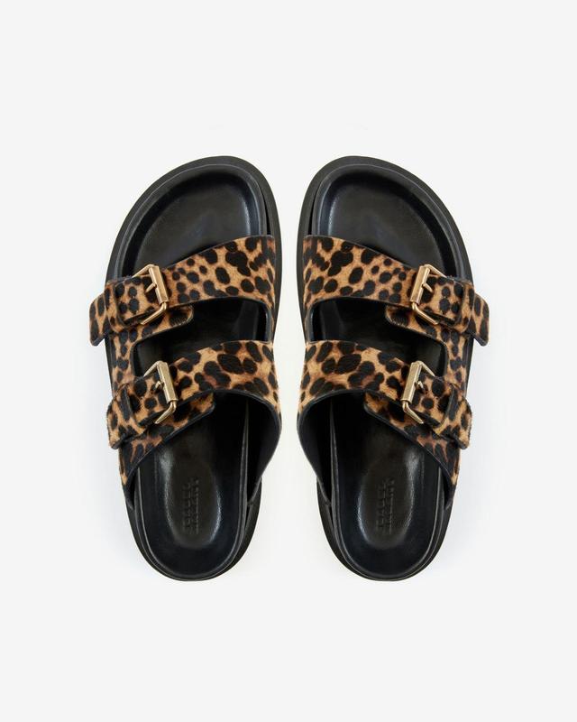 Lennya Sandals In Leopard Product Image