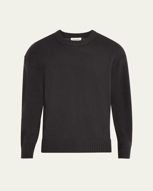 Mens Cashmere Knit Sweater Product Image