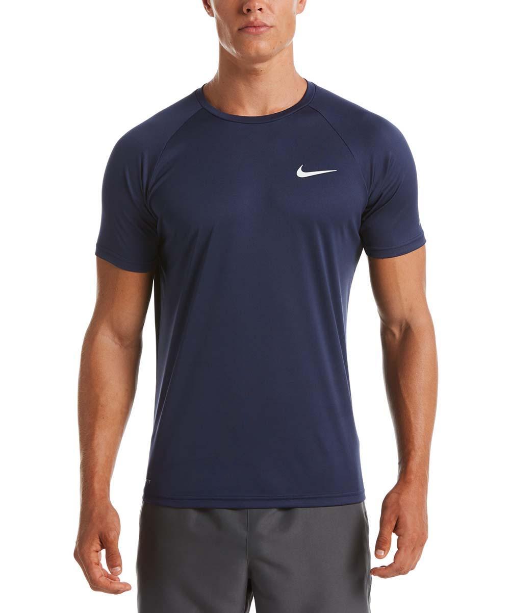 Midnight Navy Short-Sleeve Rashguard - Men Product Image