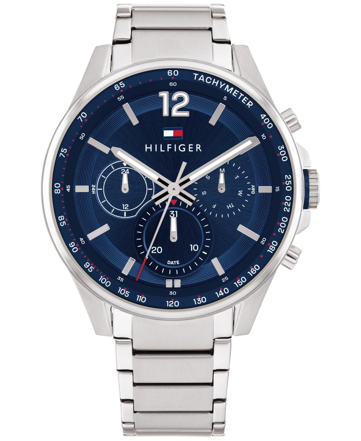 Tommy Hilfiger Mens Stainless Steel Bracelet Watch 44mm - Silver Product Image