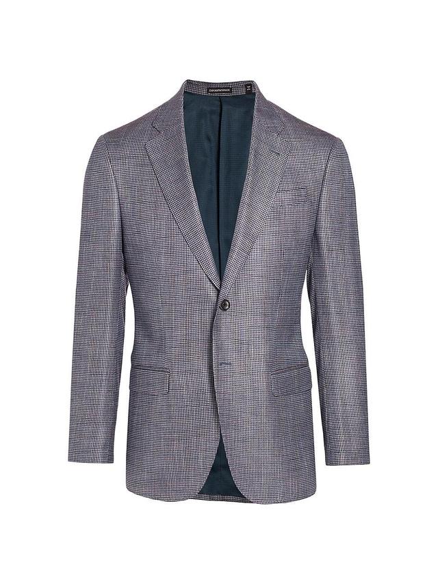 Mens Twill Two-Button Blazer Product Image