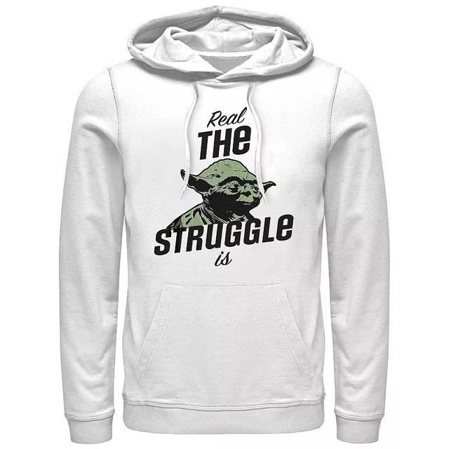 Mens Star Wars The Real Struggle Is Graphic Hoodie Product Image