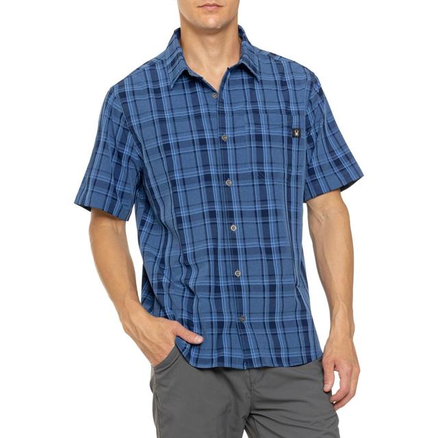 Spyder Yarn-Dyed Heather Plaid Woven Shirt - Short Sleeve Product Image