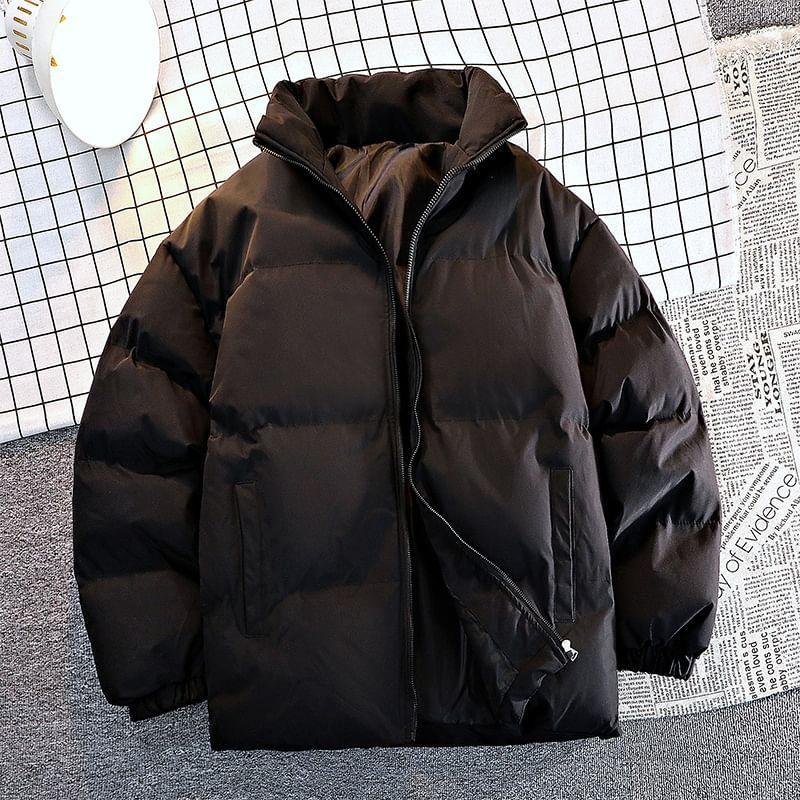 Plain Padded Zip Jacket Product Image