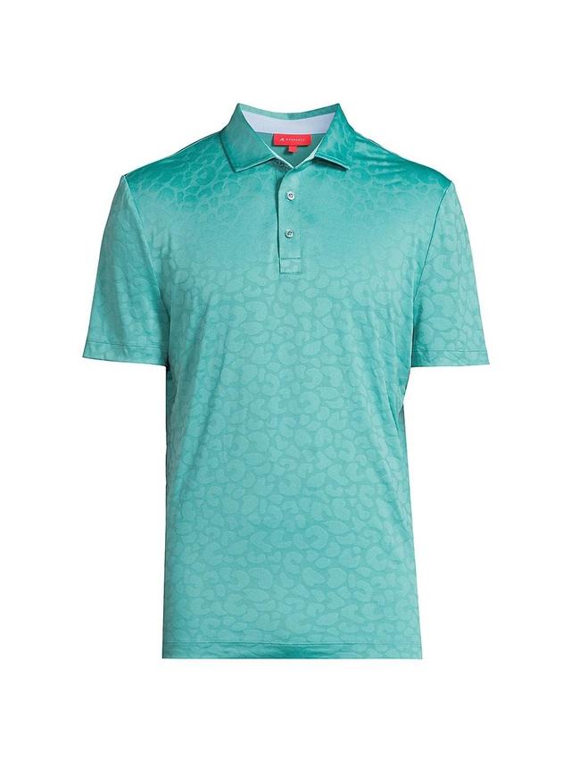 Mens Sanborn Jacquard Polo Shirt Product Image