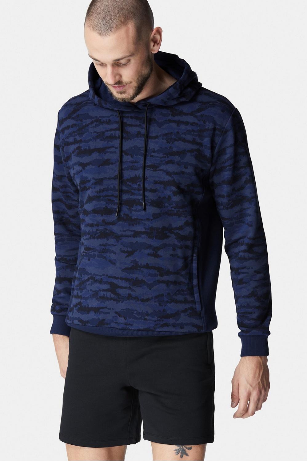 Fabletics Men The Courtside Hoodie male Navy Elemental Size XS Product Image