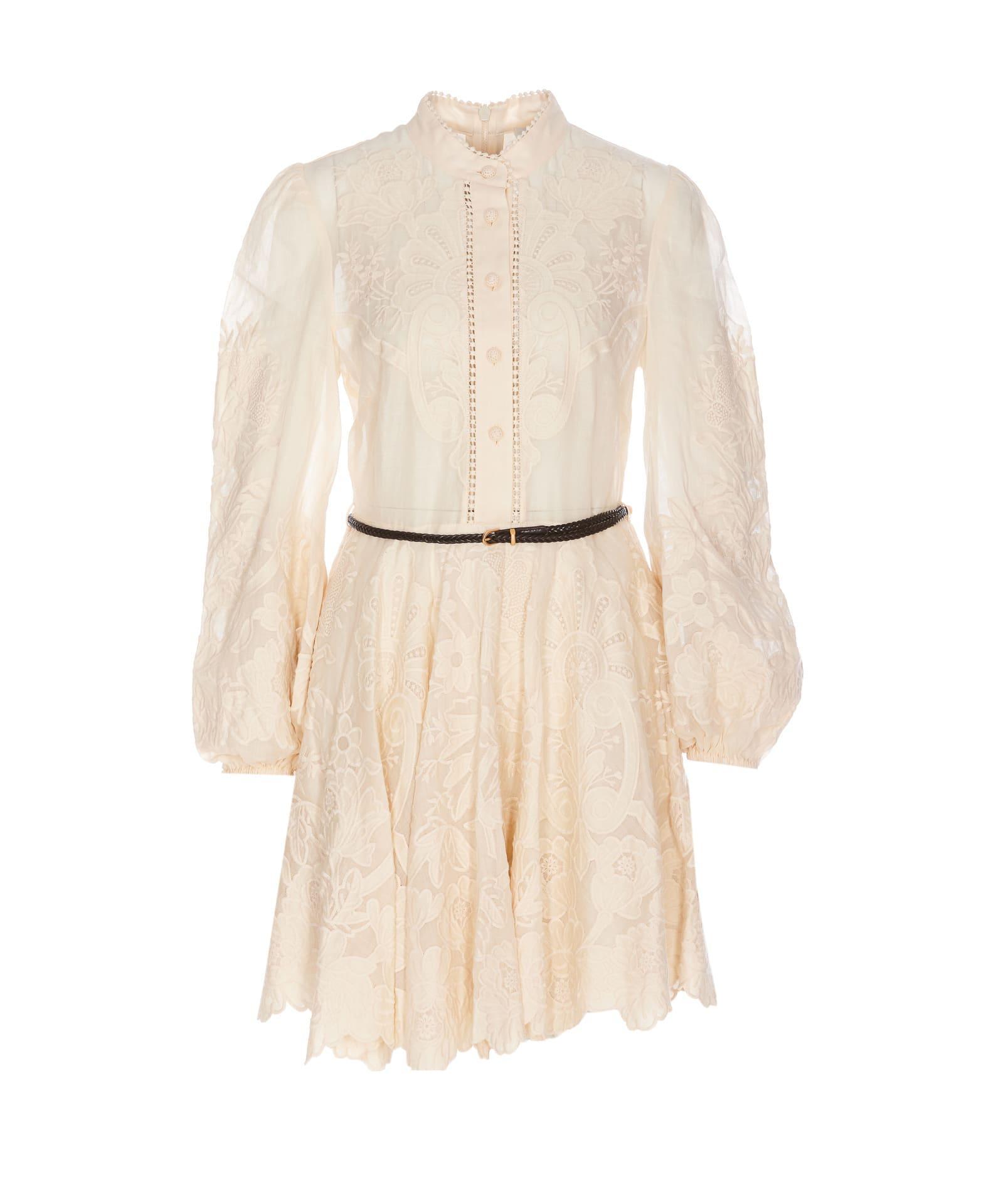 Dress In Beige Product Image