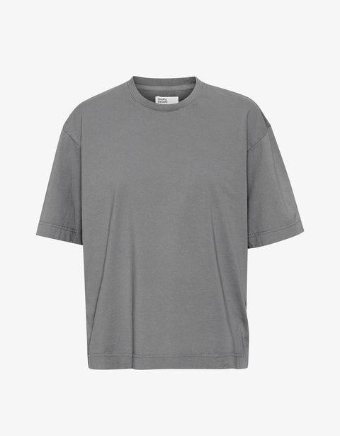 Oversized Organic T-Shirt - Limestone Grey Product Image