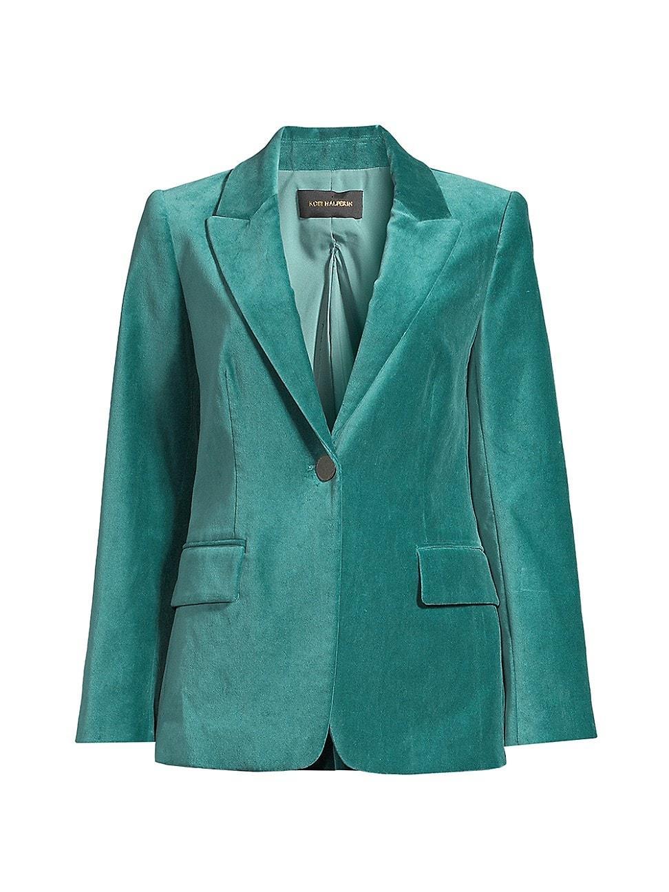 Womens Ramsey Velvet Jacket Product Image