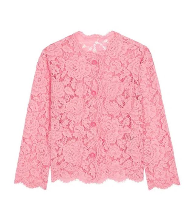 Floral Lace Cardigan In Multi Product Image