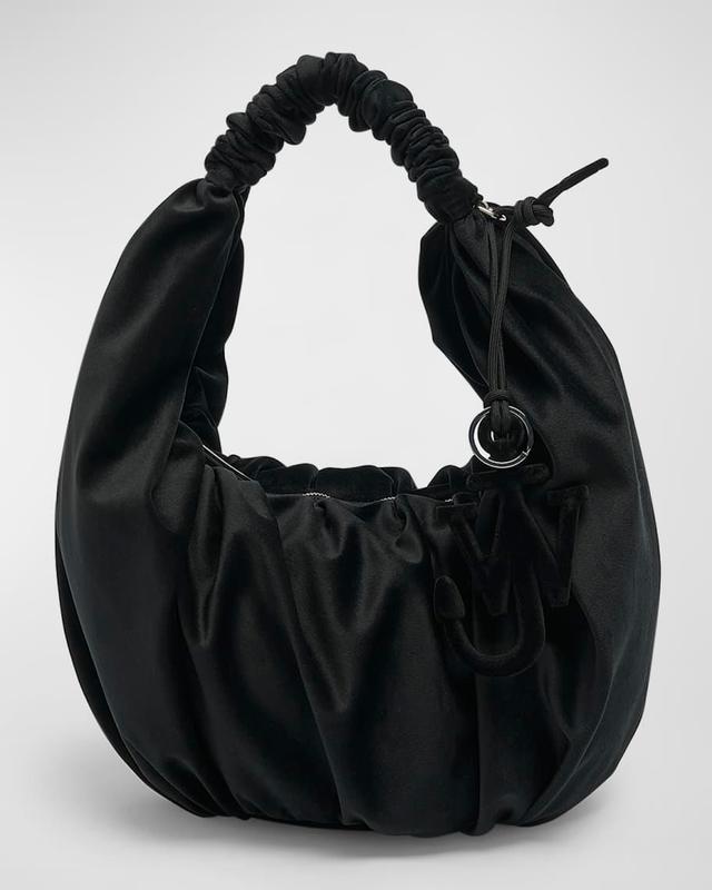 Ruffled Zip Shoulder Bag Product Image