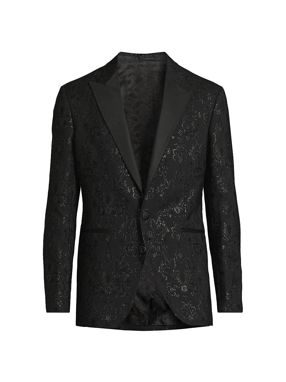 Mens Jacquard Evening Jacket Product Image