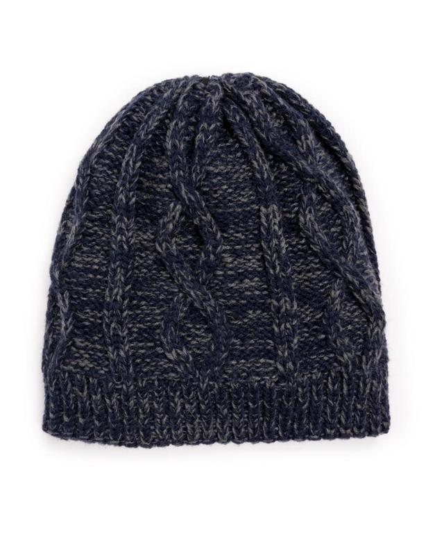 Mens MUK LUKS Heat Retainer Beanie, Blue Product Image