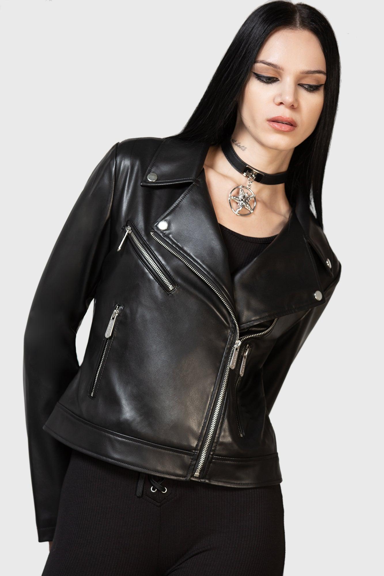 Night Wrath Biker Jacket Female Product Image