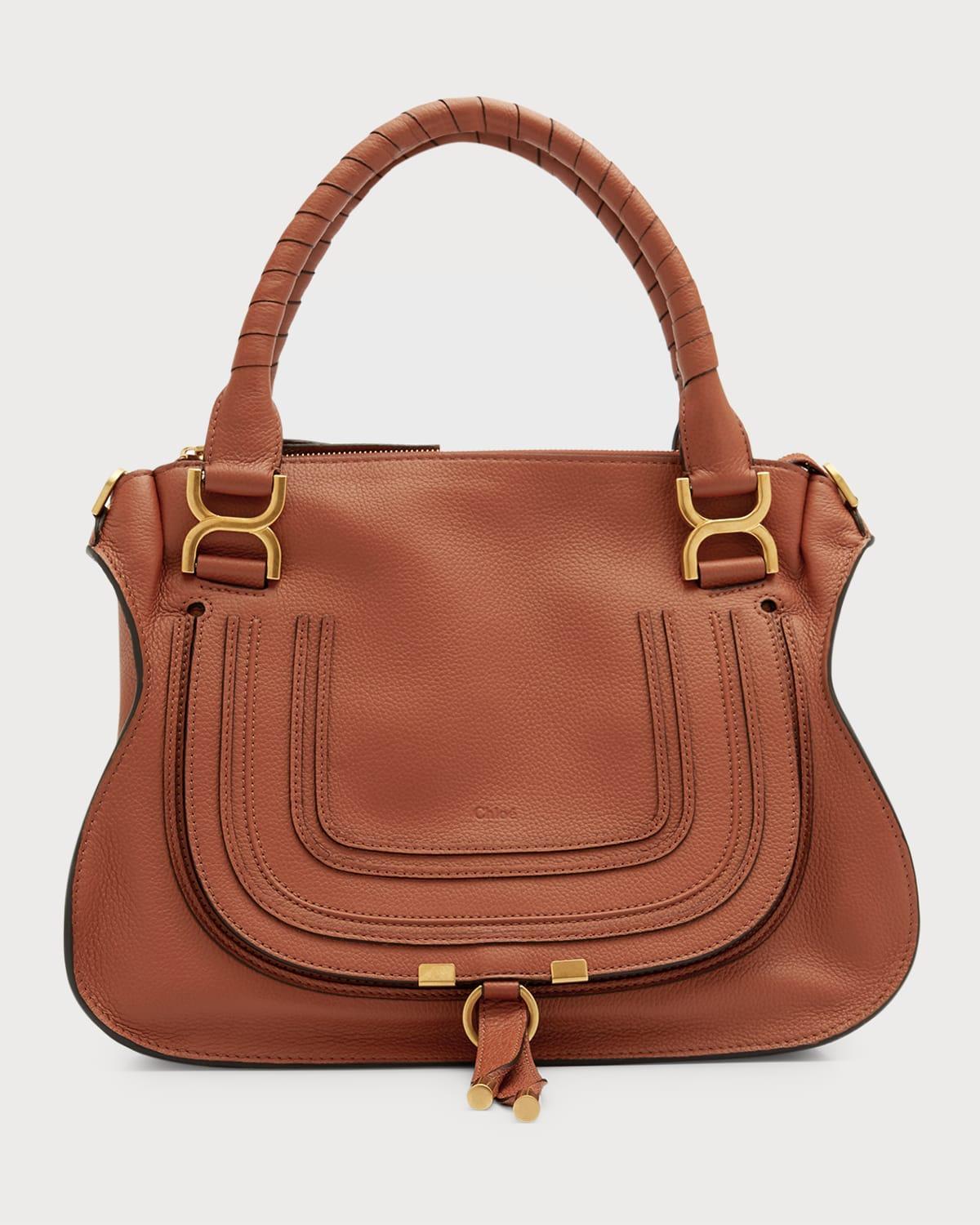 Chlo Medium Marcie Calfskin Leather Satchel Product Image