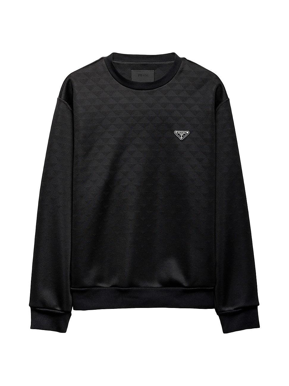 Mens Technical Fabric Sweatshirt Product Image