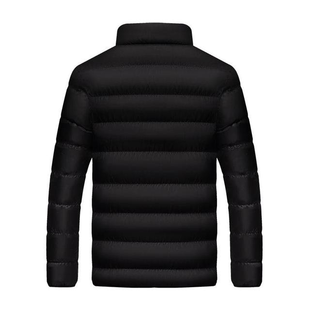 High Neck Zip-Up Puffer Jacket Product Image