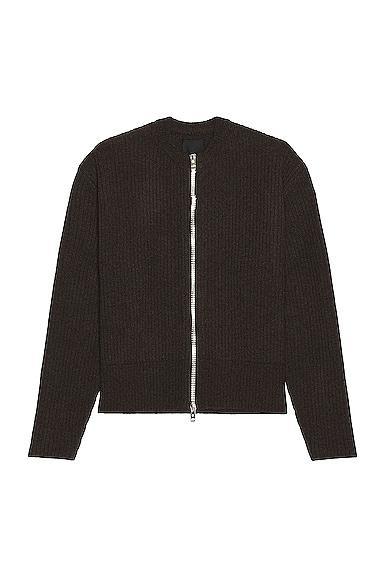 Givenchy Oversized Cardigan in Brown Product Image