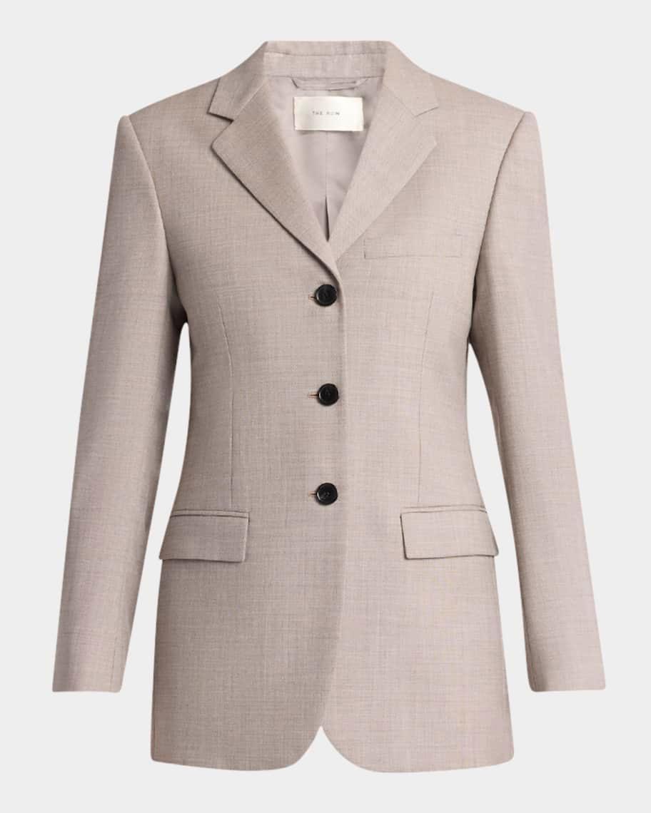 Selene Single-Breasted Blazer Jacket Product Image