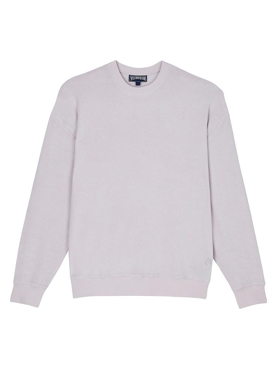 Mens Cotton-Blend Crewneck Sweatshirt Product Image